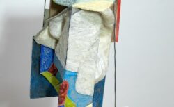 《かごの中の鳥》H380×W250×D130ｍｍ2025年