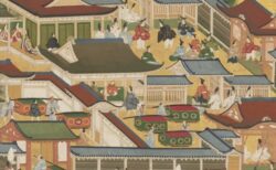 《洛中洛外図屛風》（部分）、江戸時代 17世紀