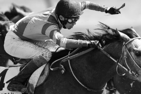 競馬中の武豊選手