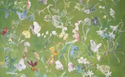 「Life tie」キャンバスにアクリル絵の具