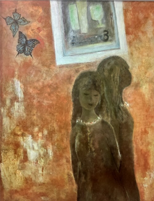 「めぐみ~希望と悲哀~」1979~80年 油彩