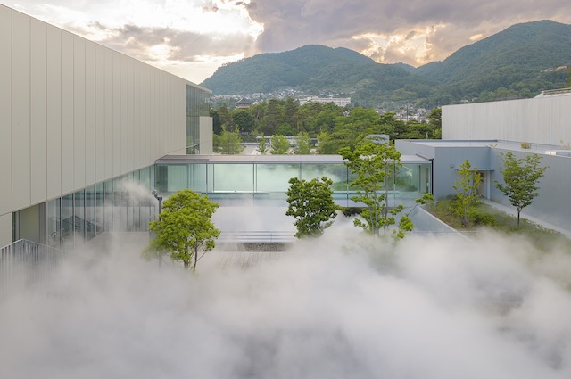 中谷芙二子《Dynamic Earth SeriesI》霧の彫刻#47610、2021年、長野県立美術館