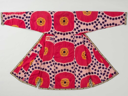 《男性用コート(チャパン)》ウズベク人 19世紀末期