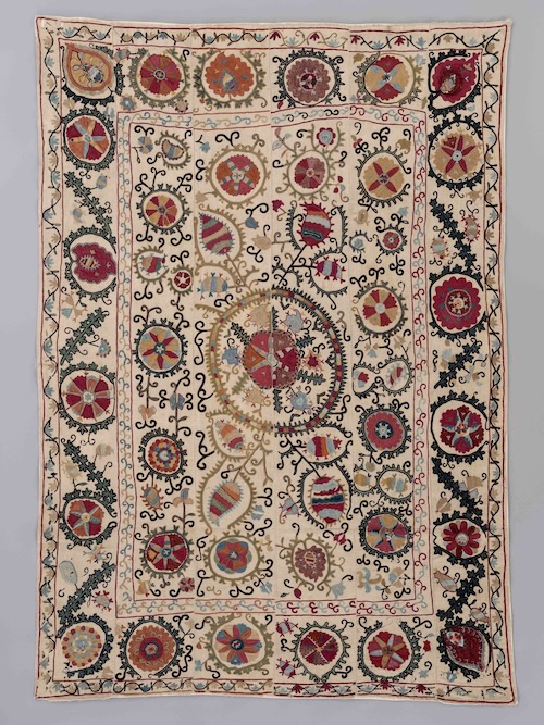 《刺繍布(スザニ)》19世紀後半